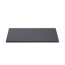 Office Hippo Dual purpose Tambour Cupboard Shelf, Metal, Black, 85 x 38 x 2 cm