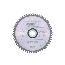 Metabo 628293000 Saw Blade Multi Cut Professional 165 x 2.2/1.4 x 20 Z54 FZ/TZ 5
