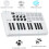 M-VAVE SMK-25-25 Key USB MIDI Keyboard Controller With 8 Backlit Drum Pads, Bluetooth, Professional dynamic keys, 8 Knobs 2
