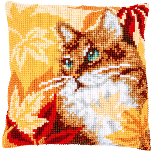 Vervaco Cross Stitch Kit, Ecru ca. 40 x 40 cm