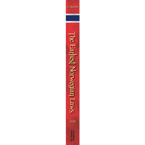 The Earliest Norwegian Laws 1