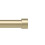 Umbra CAPPA 1 ROD 66-120 GOLD 1