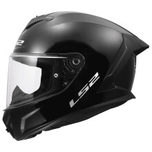 LS2 FF820 Rapid 3 Full Face Motorcycle Crash Helmet - Gloss Black - 3XL (65-66cm)