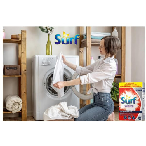 Surf Surf White Pro-Formula Laundry Powder - 7.5kg 2