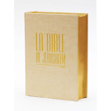 LA BIBLE DE JERUSALEM - COMPACTE BLANCHE DOREE: Edition compacte blanche dorée