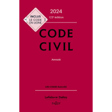 Code civil 2024, annoté. 123e éd.