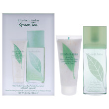 Green Tea Elizabeth Arden Women 2 Pc Gift Set 3.3oz Spray, 3.3oz Cream
