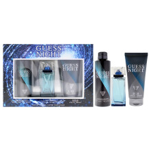 Guess Night Guess Men 3 Pc Gift Set 3.4oz EDT, 6oz Deo, 6.7oz Gel
