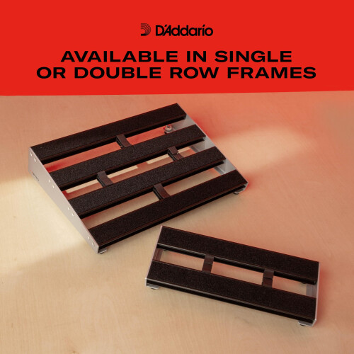 D'Addario XPND Core Pedalboard, Small Single Row 1