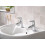 Bristan Bristan OR 1/2 C Orta Basin Taps - Chrome Plated 4