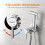 Ibergrif Concealed Handheld Bidet Mixer Tap, Chrome 2