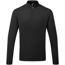 (XL, Black) Premier Mens Essential Coolchecker Long-Sleeved Chef Shirt