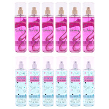 Britney Spears Fragrance Mist Kit Women 12 Pc 6x8oz Fantasy & Curious