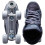 Rio Roller Lumina Rollschuh Black/Grey, 33 2