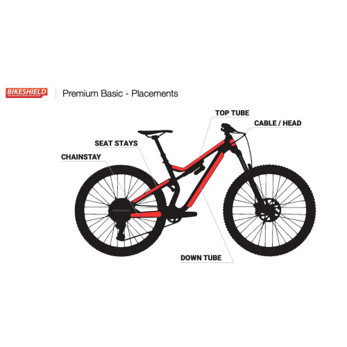 Bikeshield Premium Basic Bike Protection kit, Matte, Invisible 2