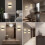 Applique Murale Led Moderne, 8W, 3000K, Blanc Chaud, Led Intégrée, Noire, Non Dimmable 2