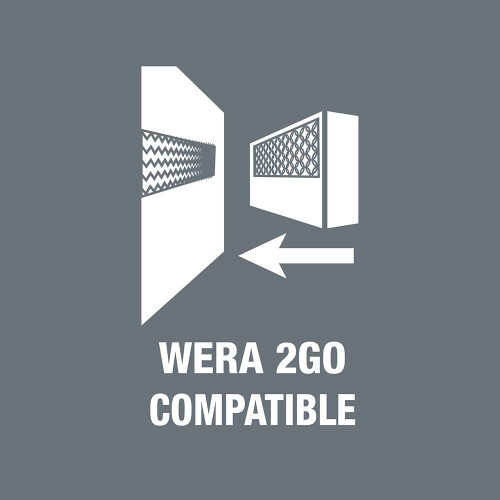 Wera Wera 9581 Insert Pouch Tool-Check Combi 1, Empty, 203 x 85 mm 2