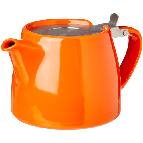 Forlife Stump Teapot 400 mL 13 Oz., Carrot 1
