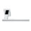 Grohe GROHE 40623001 Essentials Cube Roll Holder Silver 2
