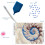 DIAMOND DOTZ DD10 Intermediate Kit, Plastic Wax Canvas Resin, Nautilus, 35 x 52 cm 5
