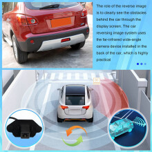 2X 28442EY00A Car Rear View Aid Camera 28442-EY00A for Qashqai J11 J10 2008-2015 Back- Reverse Parking Camera