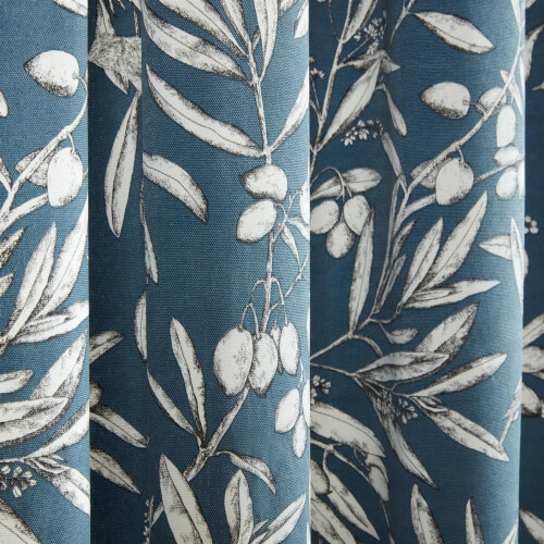Sundour Aviary Light Filtering Curtains Blue 46x72 2