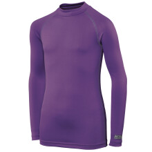 (XSY, Purple) Rhino Childrens Boys Long Sleeve Thermal Underwear Base Layer Vest Top