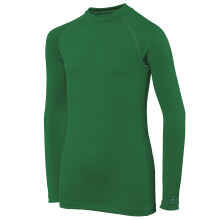 (XSY, Bottle Green) Rhino Childrens Boys Long Sleeve Thermal Underwear Base Layer Vest Top