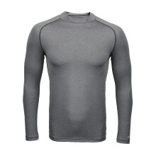 (SY-MY, Heather Grey) Rhino Childrens Boys Long Sleeve Thermal Underwear Base Layer Vest Top