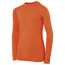 (5-6, Orange) Rhino Childrens Boys Long Sleeve Thermal Underwear Base Layer Vest Top