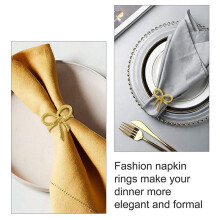 Schmetterling Servietten Ringe Set mit 12, Gold Servietten Ringe Halter für Hochzeit Weihnachten Familie Gathering Tisch Dekoration.