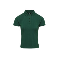(XS, Bottle) Premier Womens/Ladies Coolchecker Plus Piqu Polo With CoolPlus
