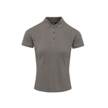 (XS, Dark Grey) Premier Womens/Ladies Coolchecker Plus Piqu Polo With CoolPlus