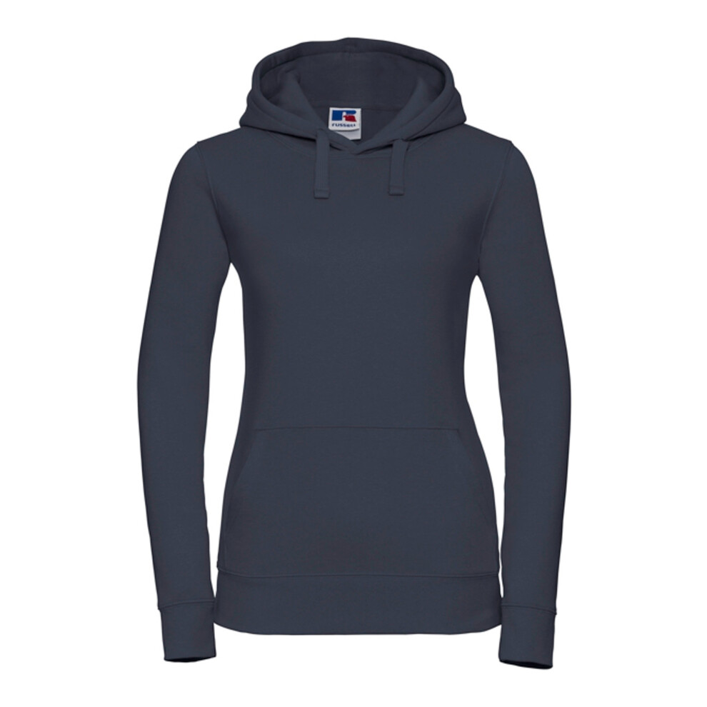 Russell Athletic Womens/Ladies Authentic Hoodie (French Navy) - Size 12 UK - Image 2