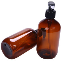 16Pcs New 500Ml Pump Bottle Makeup Bathroom Liquid Shampoo Bottle Travel Dispenser Bottle Container for Soap Shower Gel