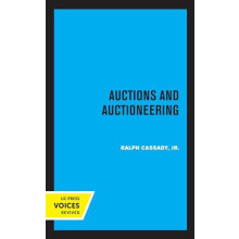 Auctions and Auctioneering by Cassady Ralph Jr. Paperback Book