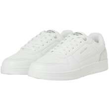 (12 UK, White/Silver) Jack And Jones Mens Ealing Trainers