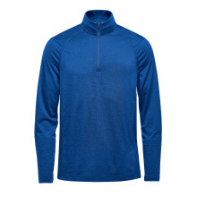 (XL, Classic Blue Heather) Stormtech Mens Milano Quarter Zip Jumper