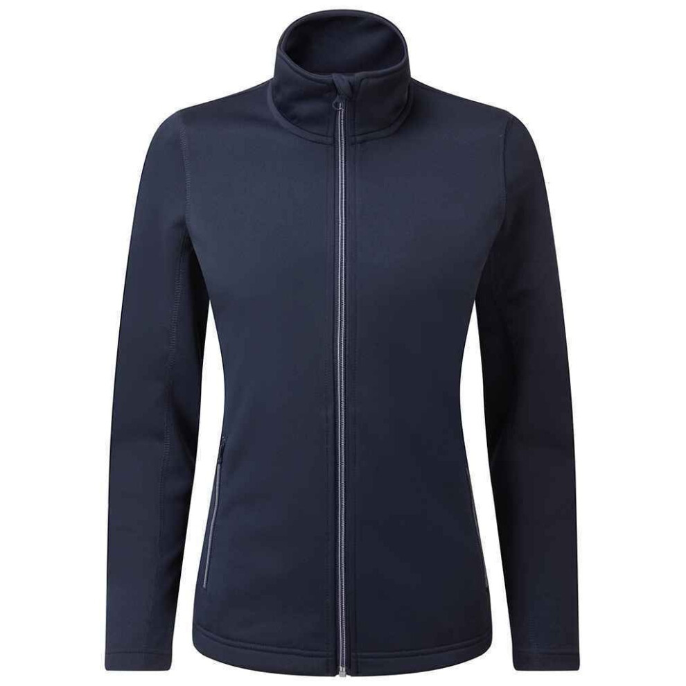 Premier (Xl, French Navy) Womens/Ladies Sustainable Zipped Jacket