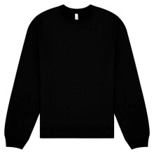 (S, Black) Bella + Canvas Unisex Adult Heavyweight Crew Neck Sweatshirt
