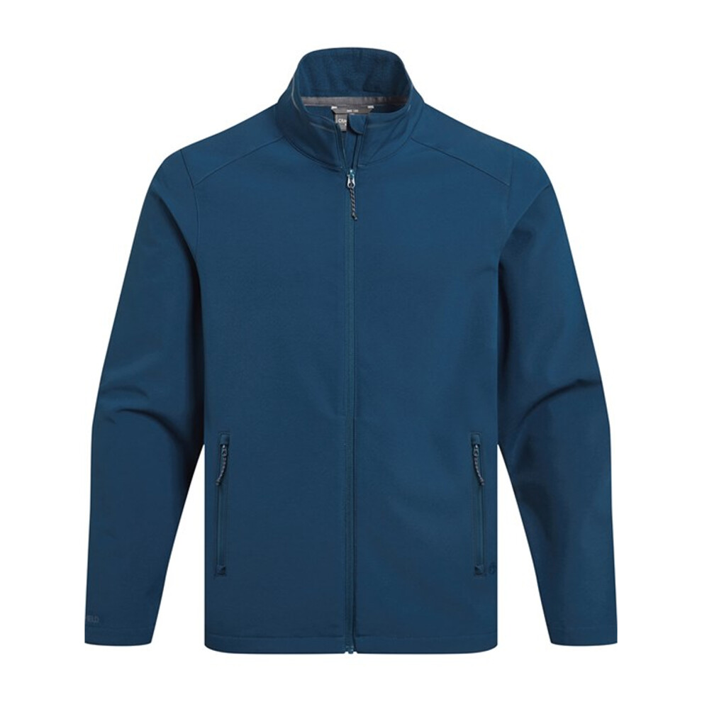 Craghoppers Men's Blue Basecamp Ii Softshell Jacket - Poseidon - Xl - Poseidon - 100% Mixed - Image 2