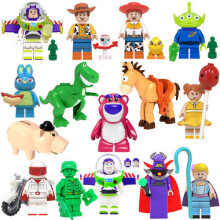 15pcs Toy Story set Mini figure Building Blocks Kids Toys