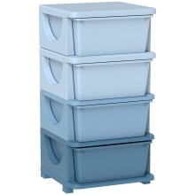 Organizador de Juguete Azul 37 x 37 x 76 cm