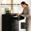 Homcom Cómoda Negro 77 x 40 x 111.5 cm 4