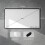 Homcom Pantalla de proyector Blanco 233 x 131 cm 5