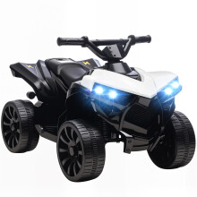 Quad Eléctrico Infantil Blanco 70 x 42 x 45 cm