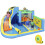Castillo Hinchable Acuático Multicolor 350 x 320 x 190 cm 1