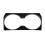 For  CX-50 CX50 2023 US Version Car Gloss Black Central Control Water Cup Holder Panel Trim Frame 1