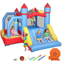 Castillo Hinchable Niño Azul 277 x 270 x 215 cm