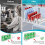 2 Pack Drink Organizer for Fridge, Self Pushing Fridge Drink Organizer, Automatic Drink Dispenser for Fridge 1